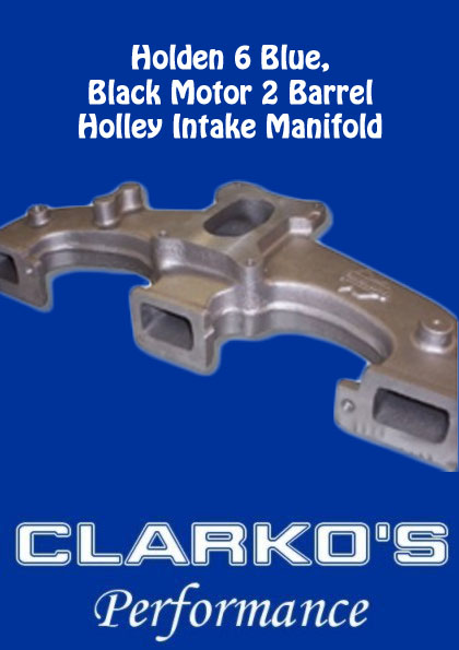 Holden 6cyl Blue / Black Motor Manifold - AS0169